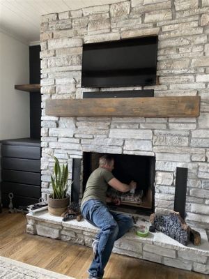 Can You Paint Stone Fireplace: Exploring the Possibilities and Creative Ideas