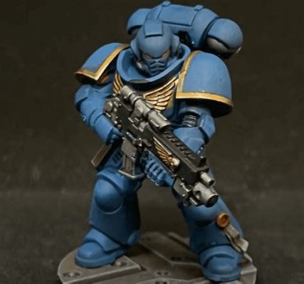 How to Paint Ultramarines: A Cosmic Dance of Brushes and Blueberries