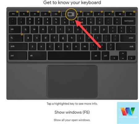 What is Show Windows Key on Chromebook?